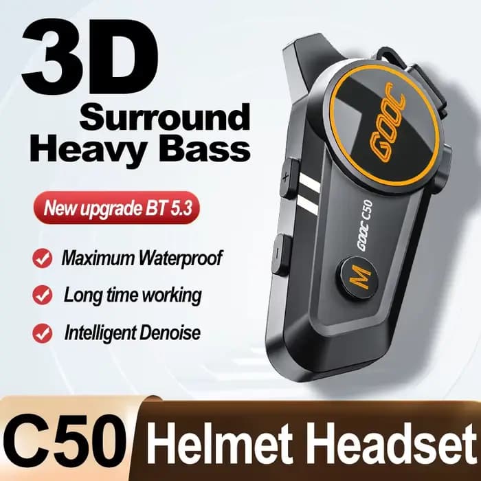 Casque de moto Surround 3D