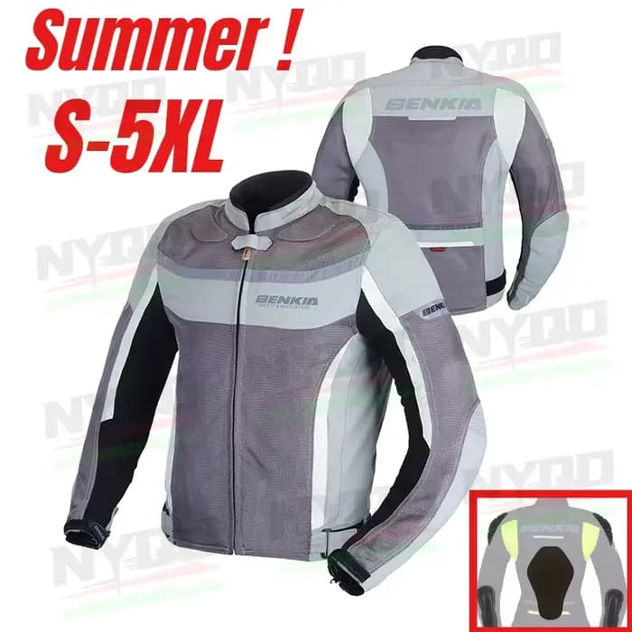 Blouson de moto BENKIA pour homme et femme