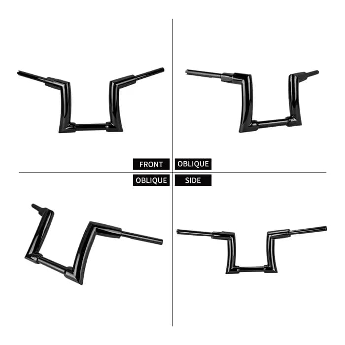 Guidon de moto 10 pouces pour Softail 1995-2024