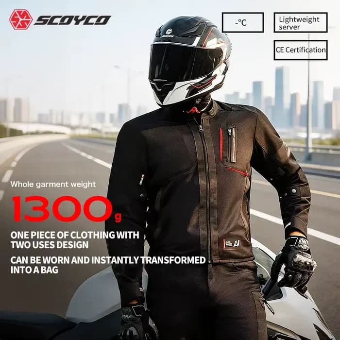 Veste et pantalon de moto SCOYCO