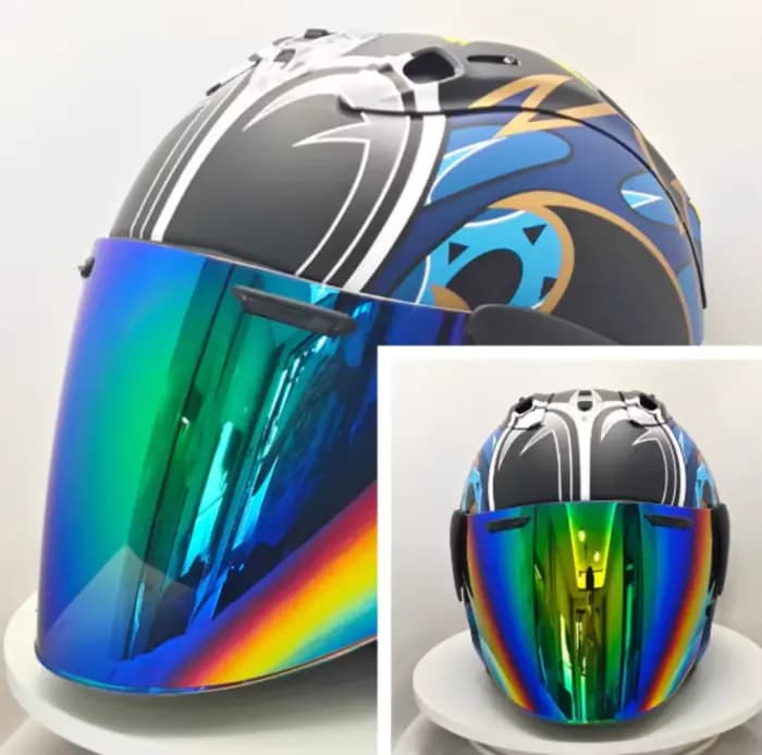 Casque VZ -Ram Big Eyed Demi-Casque Unisexe Moto Tout-Terrain SZ-R EVO pour la Course en Descente et le Cross de Montagne