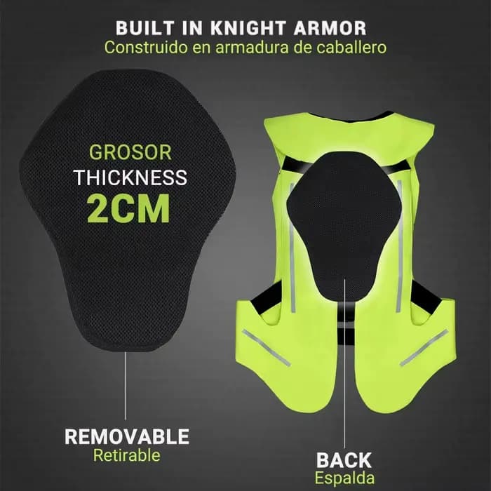 Veste de moto, gilet airbag pour moto
