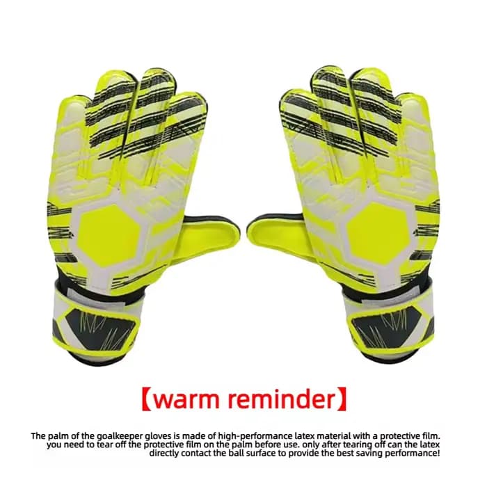Gants de gardien de but de football professionnels avec protections pour les doigts, gants de gardien de but en latex antidérapant épaissi pour adultes, enfants, hommes et femmes
