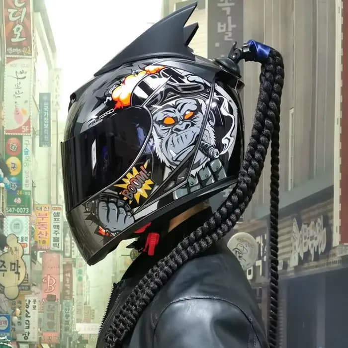Casque de moto intégral