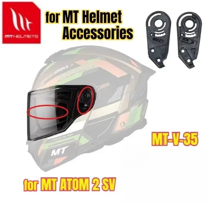 Lentille de casque de moto MT ATOM 2 SV