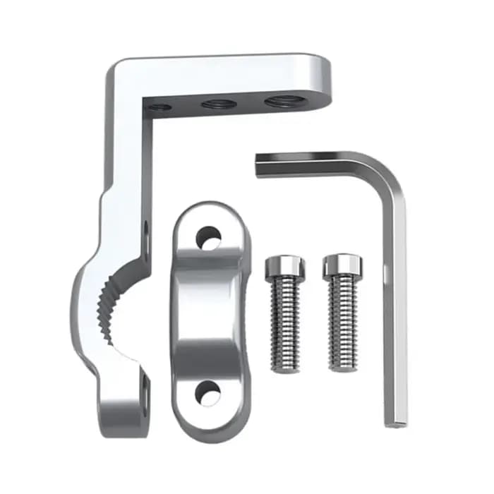Support de guidon de moto en aluminium