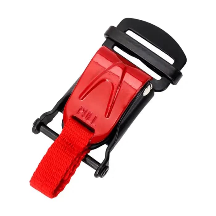 Clip de mentonnière Flexible-boucles de casque de moto