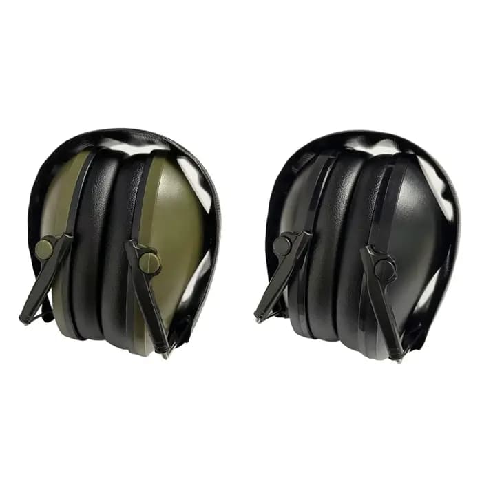 Casque pliable, protège-oreilles tactiques anti-bruit, protection auditive amplifiée
