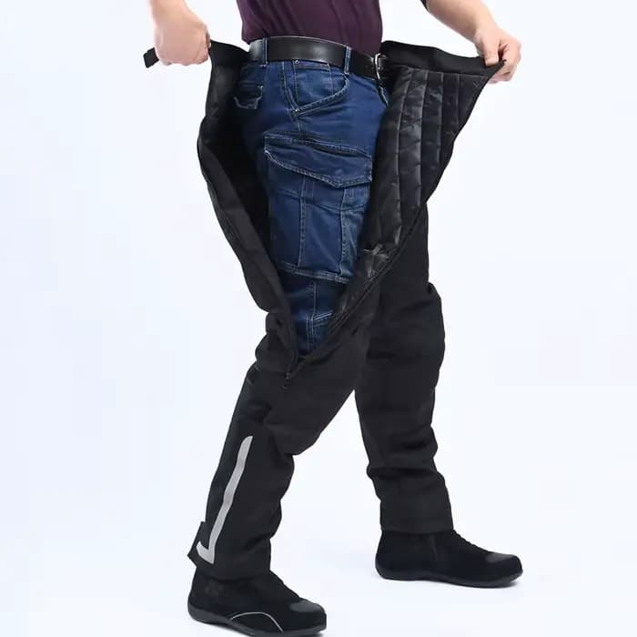 Pantalon d'équitation de moto coupe-vent pour homme