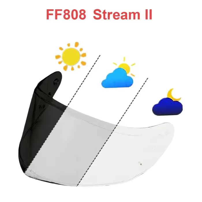 Visière de casque pour LS2 FF808 Stream II