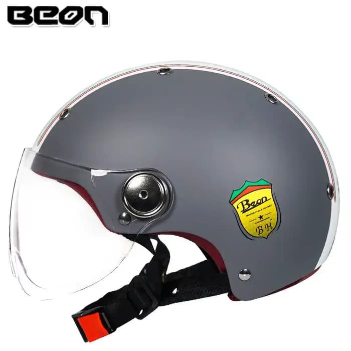 Casque de moto BEON B103 pour hommes et femmes