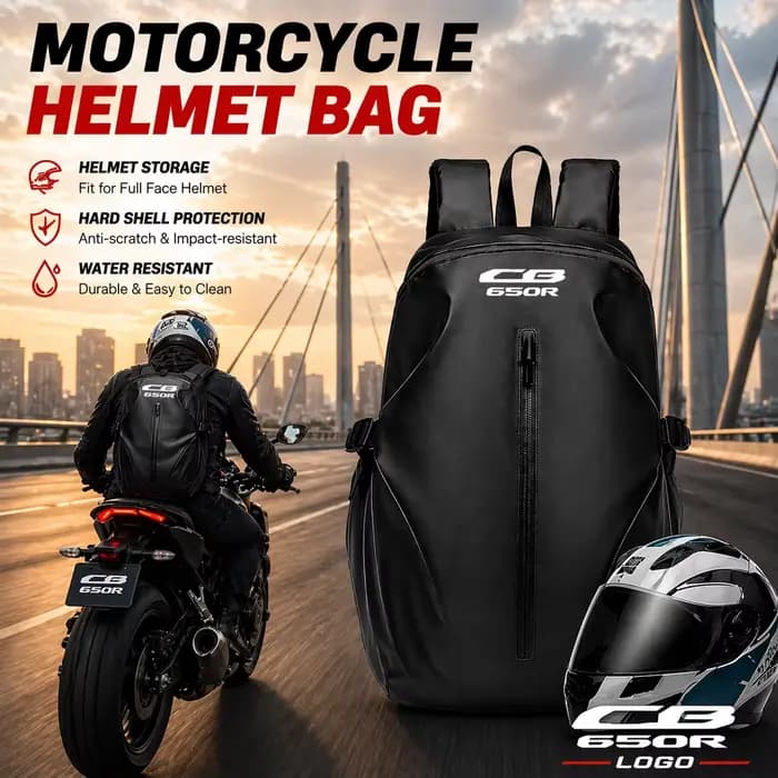 Sac à dos Knight pour casque de moto