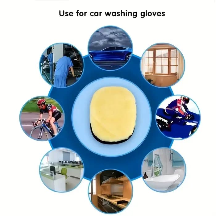 Gants de nettoyage de voiture en microfibre douce