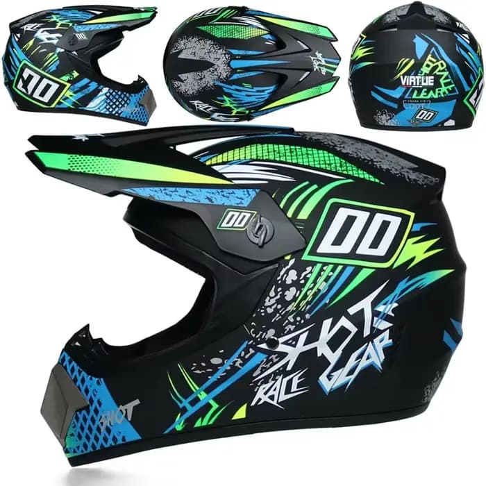 Casque de moto tout-terrain pour enfants