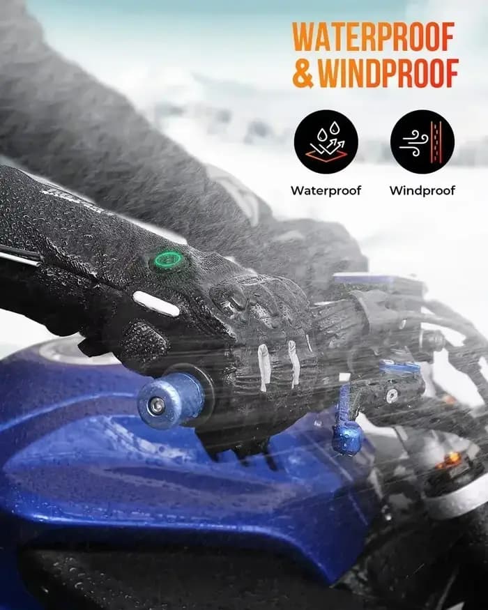 KEMIMOTO – gants chauffants pour motoneige