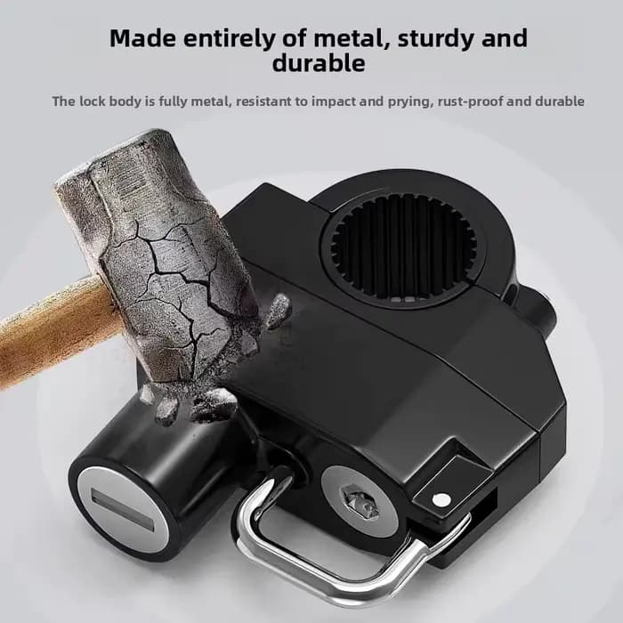 Serrure de casque antivol pour véhicules électriques