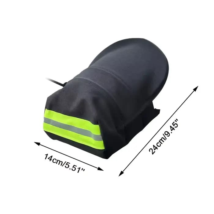 1 paire de gants de guidon de moto, protège-mains, couvre-guidon de moto