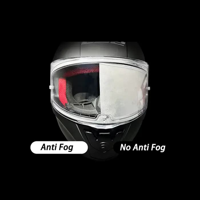 Visière de casque pour Airoh Commander 2, Film transparent Anti-buée