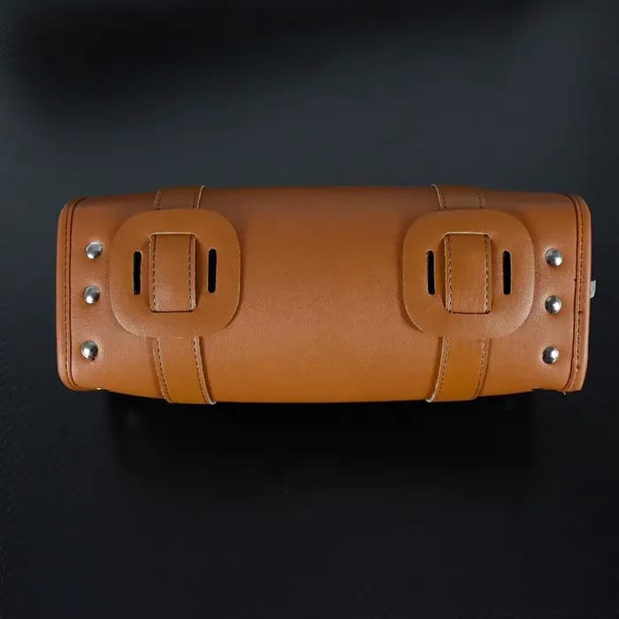 Sacs à outils de rangement de queue de moto, sac latéral noir et marron, sacs de fourche pour Harley Touring Softail Sportster ocia Yamaha et Honda