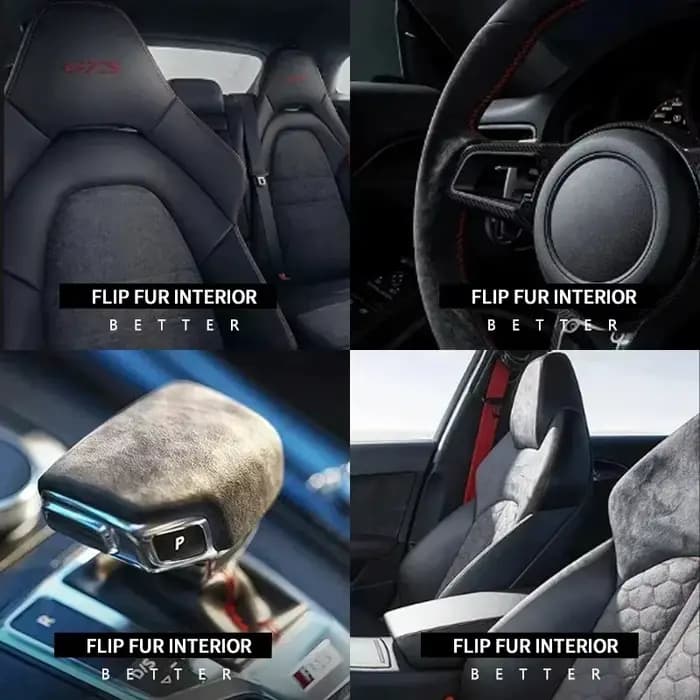 Porte-clés en daim Alcan Tara pour BMW