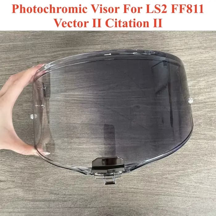 Visière photochromique pour casques LS2 FF811 Vector II Citation II