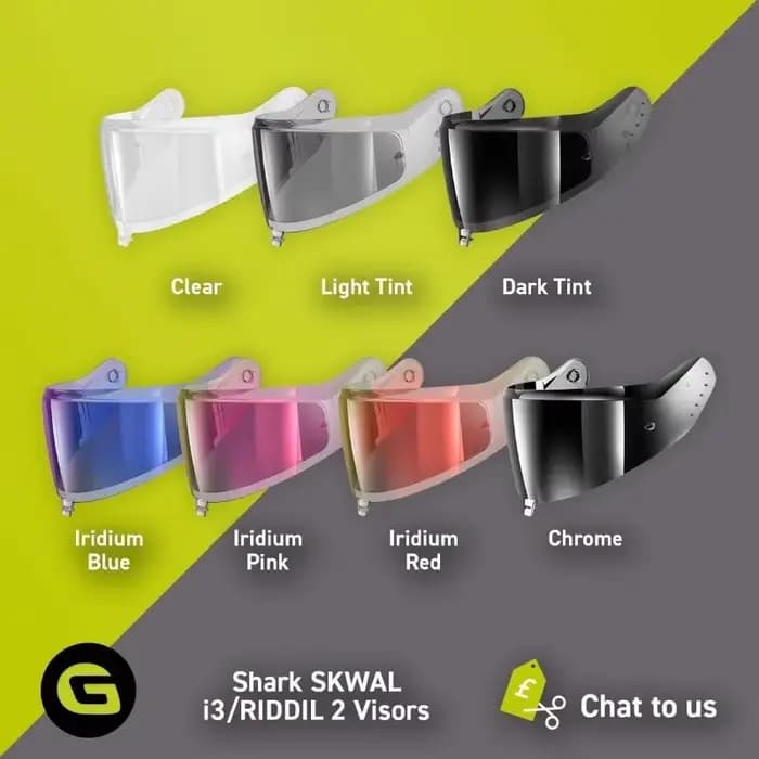 Visière pour Shark Skwal I3 d-skwal 3 Ridill 2