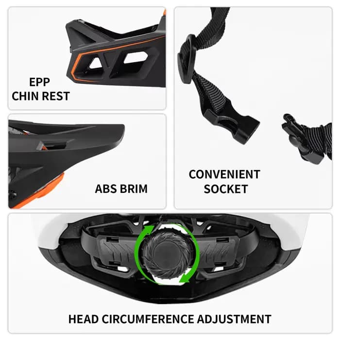 Casque de vélo de montagne camouflage UMUSEEKER