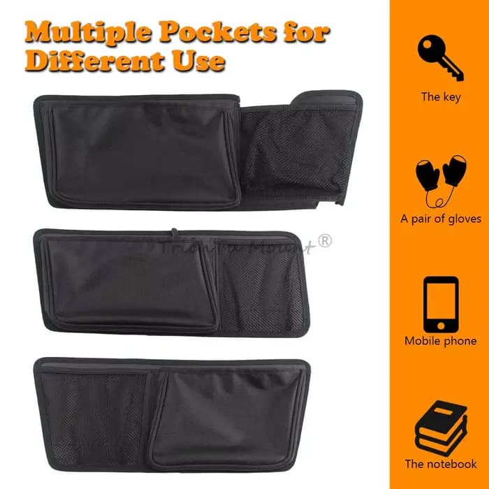 Sac de rangement de doublure de sacoche de coffre de organisateur de Tour de moto pour Harley Touring Road King Electra Street Glide Tri 2014 +