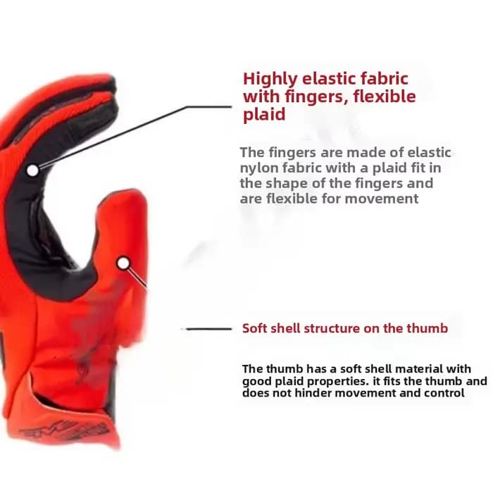 Original FIVE STUNT EVO2 gants De Moto été respirant EU CE Guantes