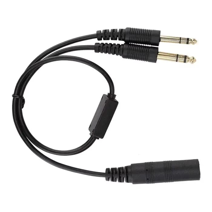 Adaptateur de casque d'aviation générale pour hélicoptère, connecteur de casque, Communication d'avion, convertisseur d'écouteurs