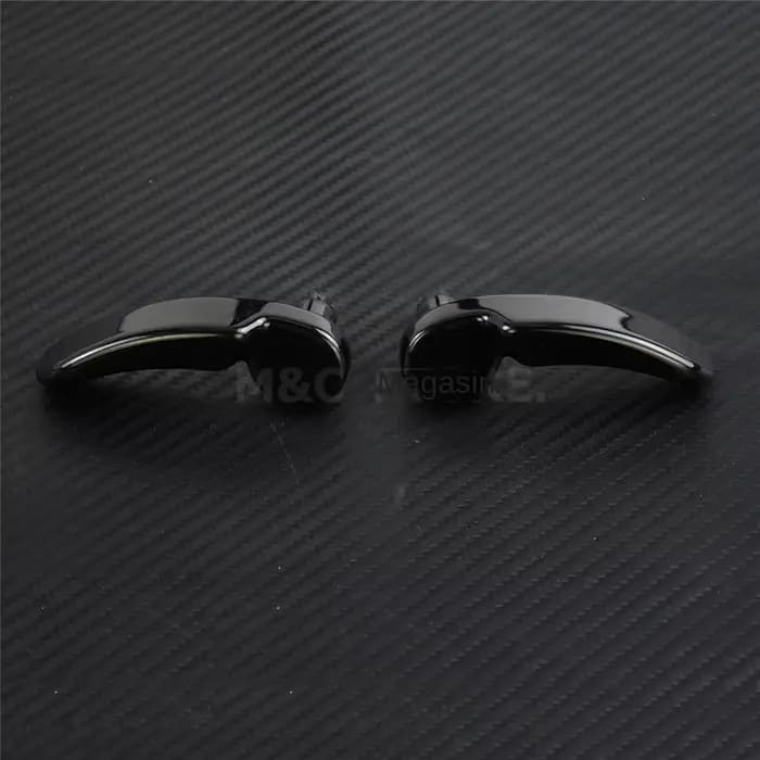 Lève-couvercle de sacoche de moto en aluminium noir