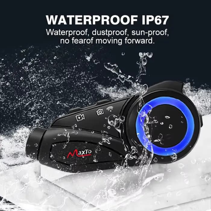 MAXTO M3 casque de moto Bluetooth
