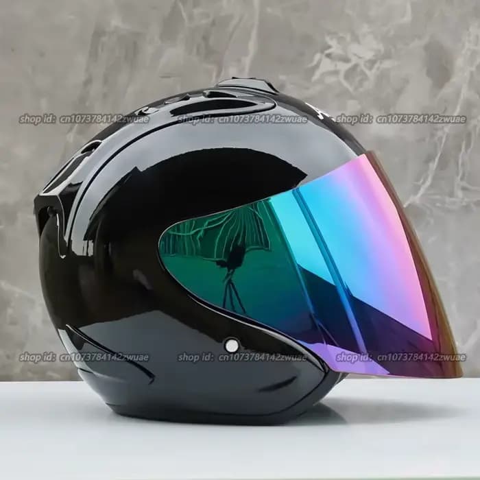 Demi-casque de moto Ram4 pour hommes et femmes