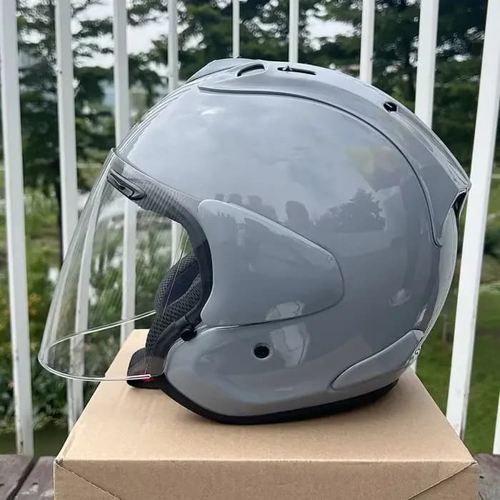 2025 VZ-RAM gris demi casque unisexe moto tout-terrain SZ-R VAS
