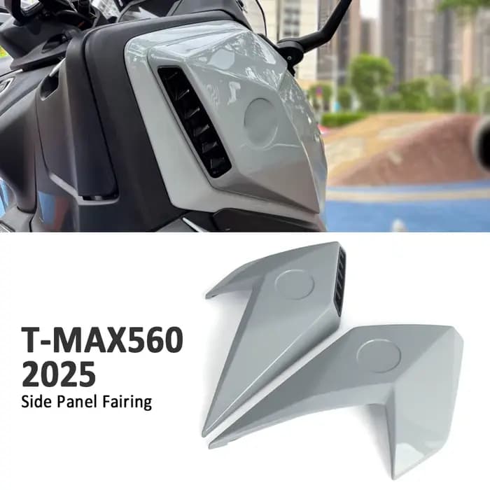 Nouveau TMAX560 accessoires de moto cadre latéral déflecteur panneau de couverture d'admission d'air adapté pour Yamaha