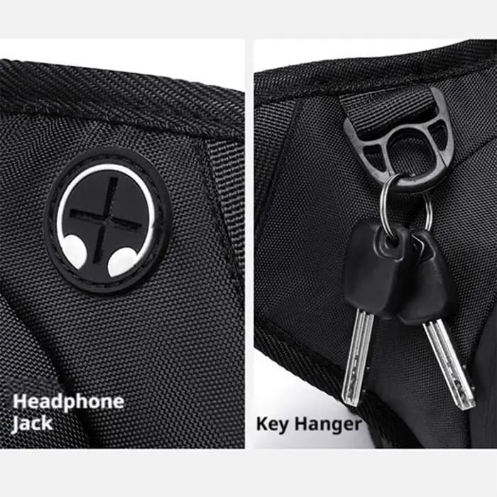 Sacoche de jambe imperméable pour moto