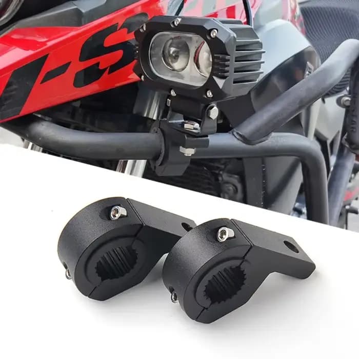 Support de lampe frontale de moto