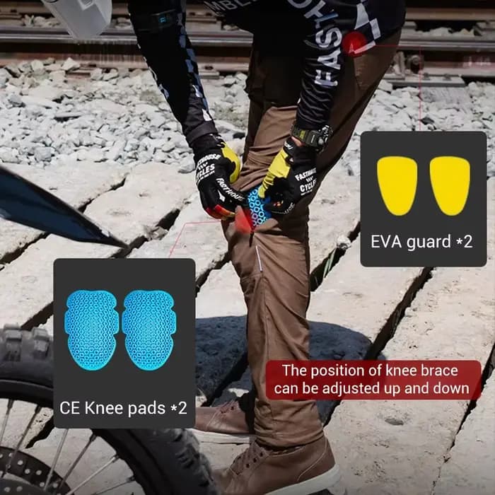 Pantalon de moto respirant pour homme DUHAN