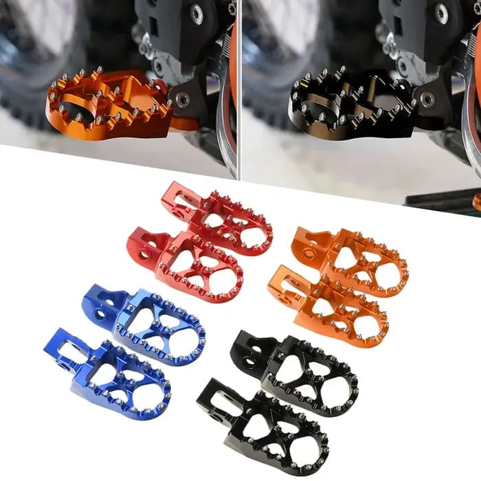 Repose-pieds CNC pour moto KTM EXC EXCF XCW XC XCF SX SXF et Husqvarna TE FE TX FX 2017-2023