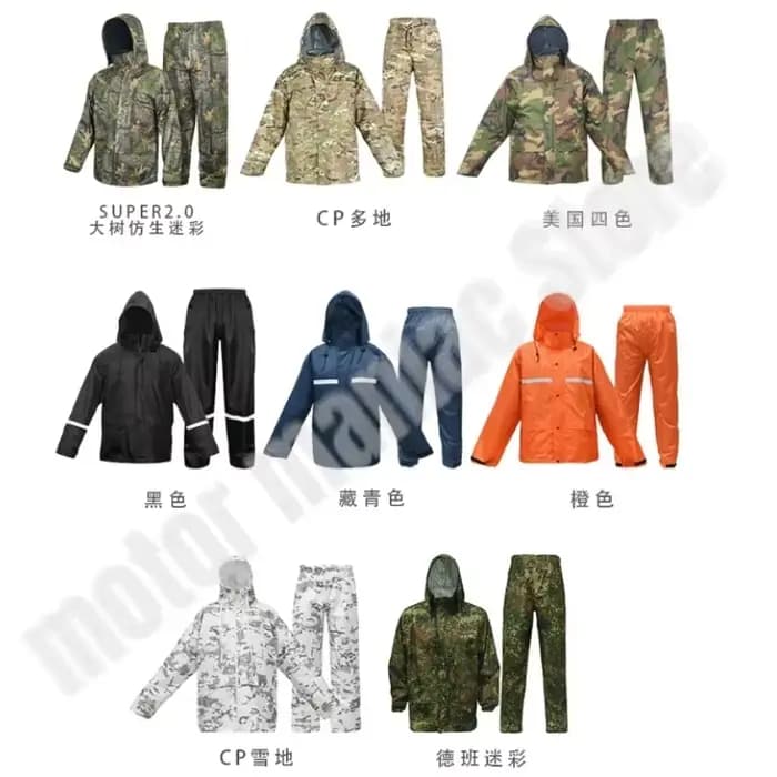Imperméable d'équitation de moto