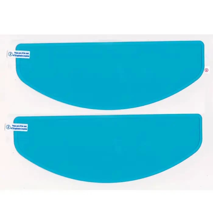 Lentille de casque de moto anti-buée transparente