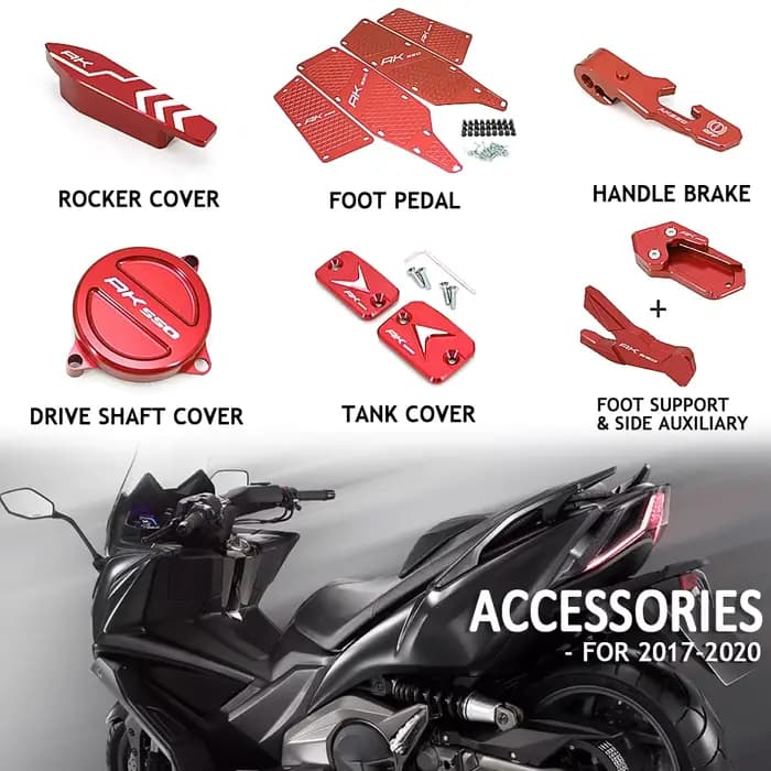 Accessoires de décoration de moto pour KYMCO