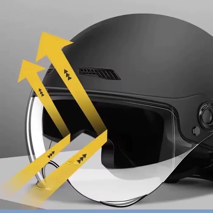 Casque de moto pour hommes femmes classique rétro Scooter Vintage demi-casque ultraléger cyclisme vtt vélo