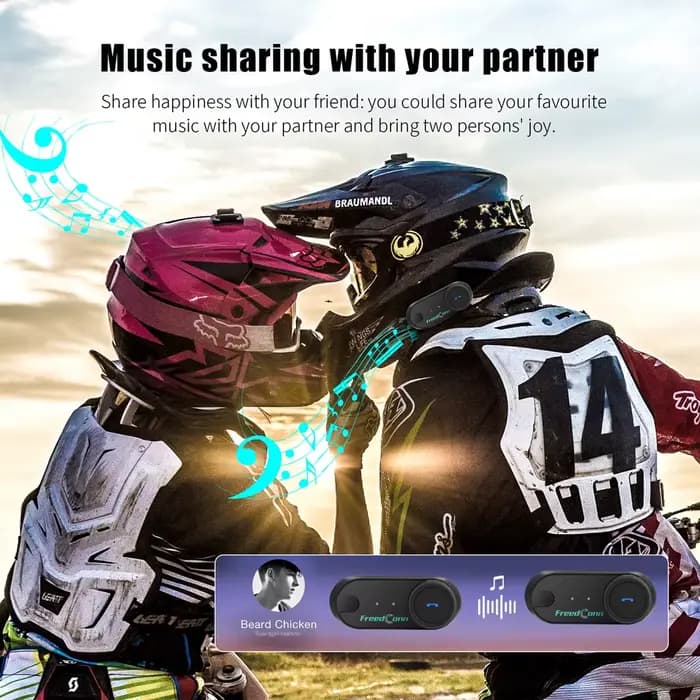 Oreillette Bluetooth pour moto