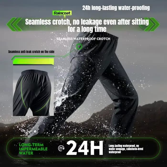 Combinaison de pluie pour moto