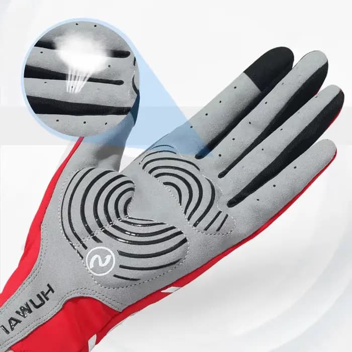 Gants de moto chauds d'hiver