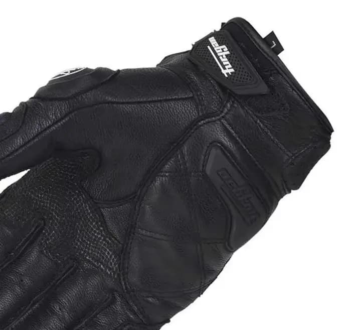 Gants de moto en cuir pour homme