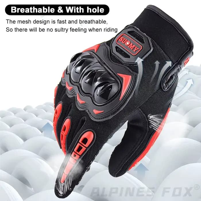 Suredépensé-Gants de moto à écran tactile