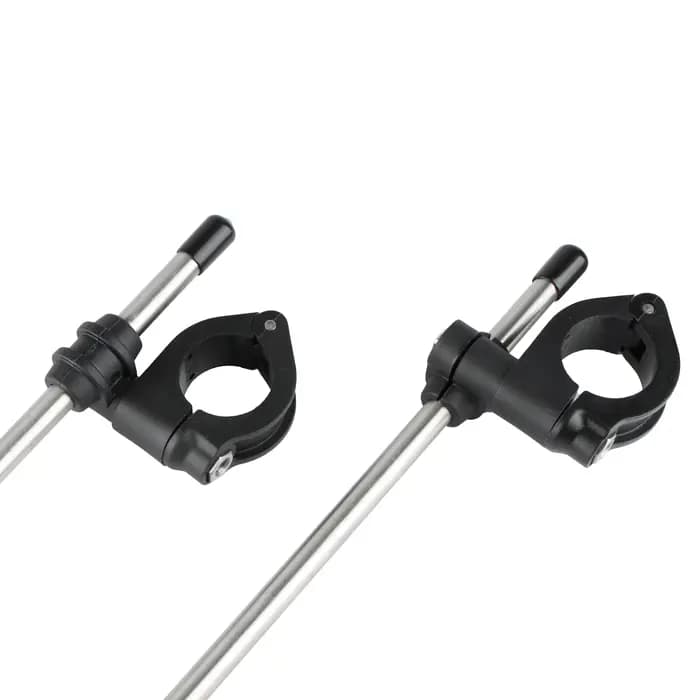 Kit de support de montage de pare-brise de moto réglable universel vélo de rue 22MM 25MM 28MM carénage de guidon