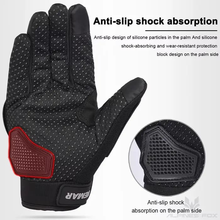 Gants de Moto en Polyester pour Homme et Femme